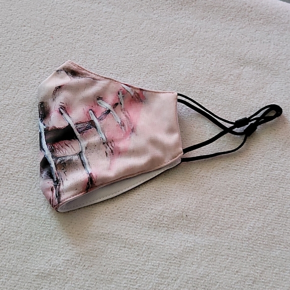 Halloween Scary Smile stitches scary Reusable face mask - Picture 7 of 9